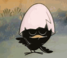Gif animé Caliméro danse